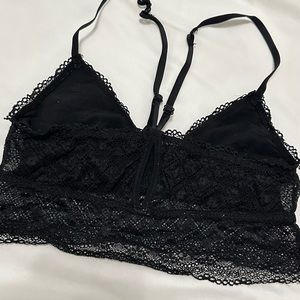 Women’s black bralette